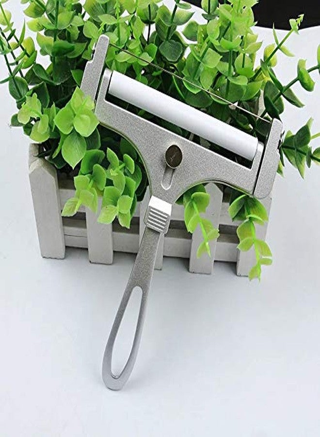 HARI Stainless Steel Sharp Cheese Slicer Wire | Durable, Adjustable Thickness, Comfortable Grip Handle & Dishwasher Safe Cutter | Perfectly for Soft, Semi-Hard Cheese, Mozzarella & Cheddar - Image 1